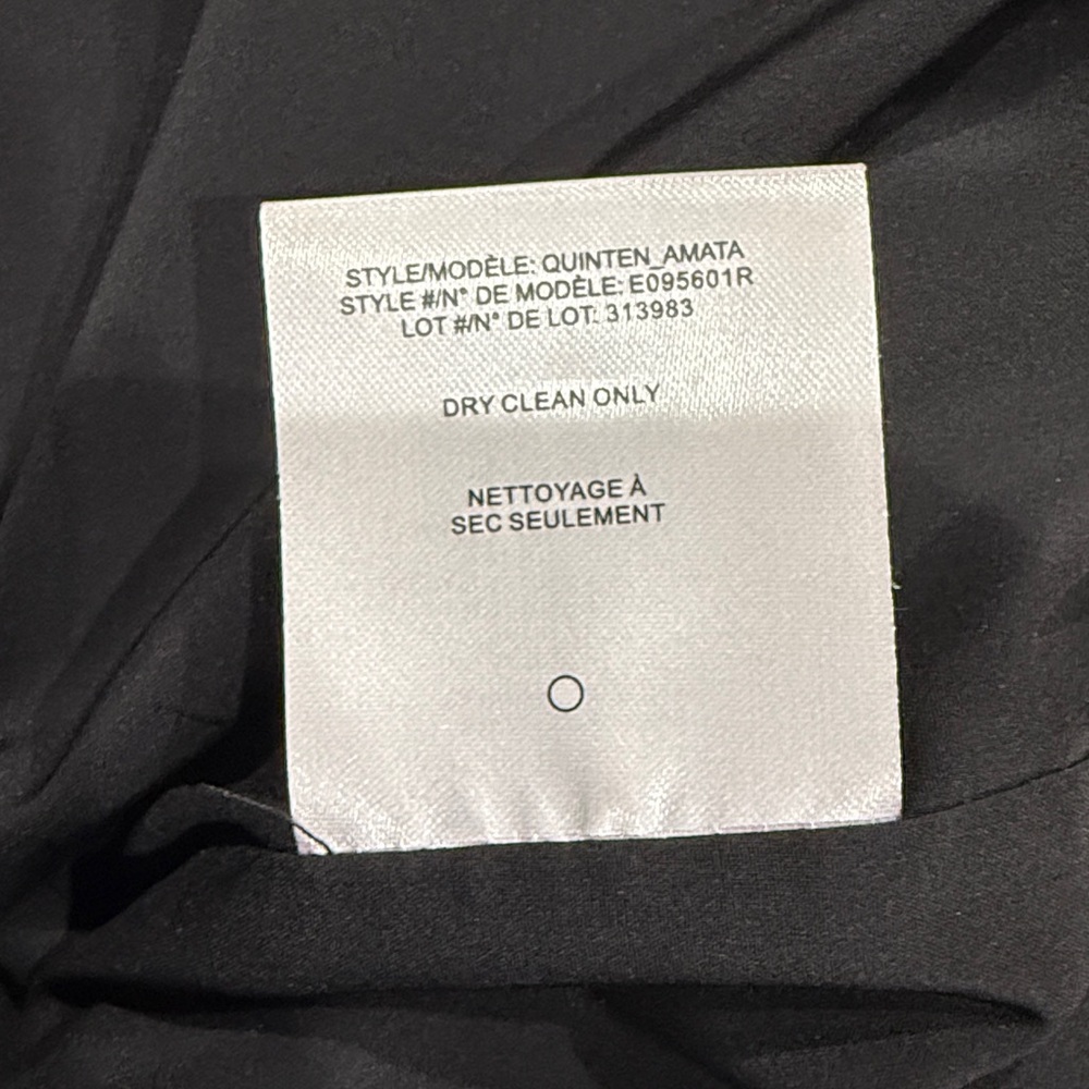 Theory Black Textured Mini Dress - Picture 5 of 5